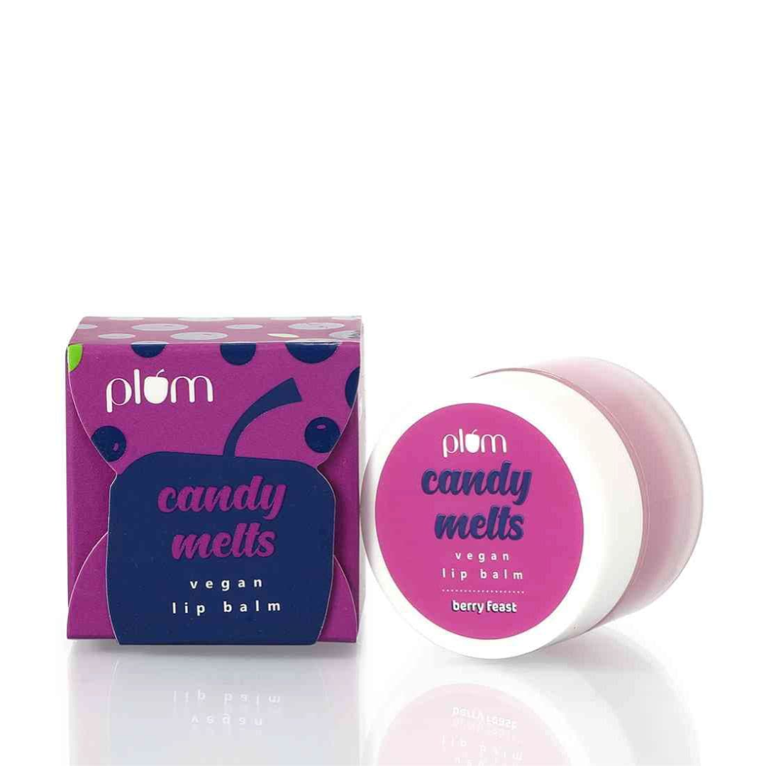 PLUM CANDY MELTS VEGAN LIP BALM BERRY FEAST 12G